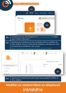 Modifier un resident