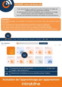 Mode auto apprentissage