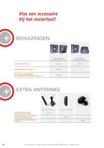 Accessoires voor proximity-lezers