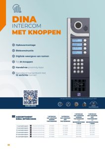 Dina met knoppen opbouw