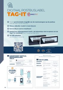 Tag-It postkast label