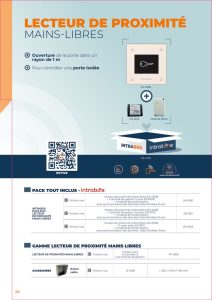 LECTEUR DE PROXIMITE MAINS LIBRES