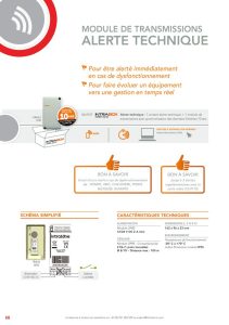 Module aletre technique